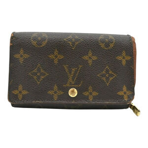 Louis Vuitton 2000 Monogram Coated Canvas Single Snap Wallet